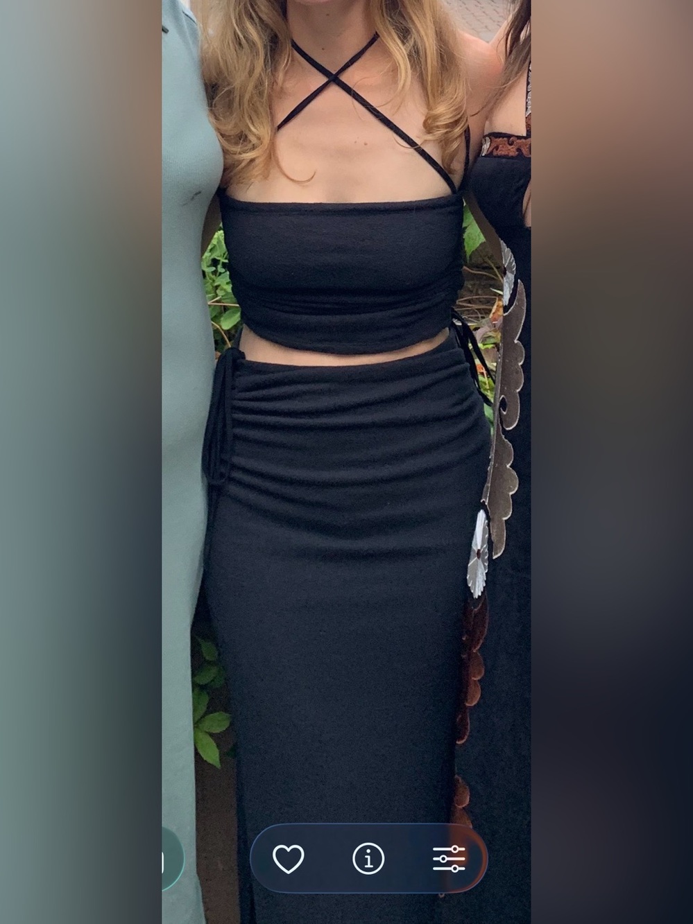 Black Matching Set - Picture 2 of 3